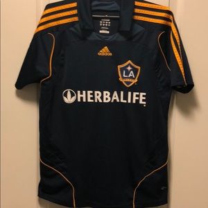 Authentic Adidas LA Galaxy Boys Jersey